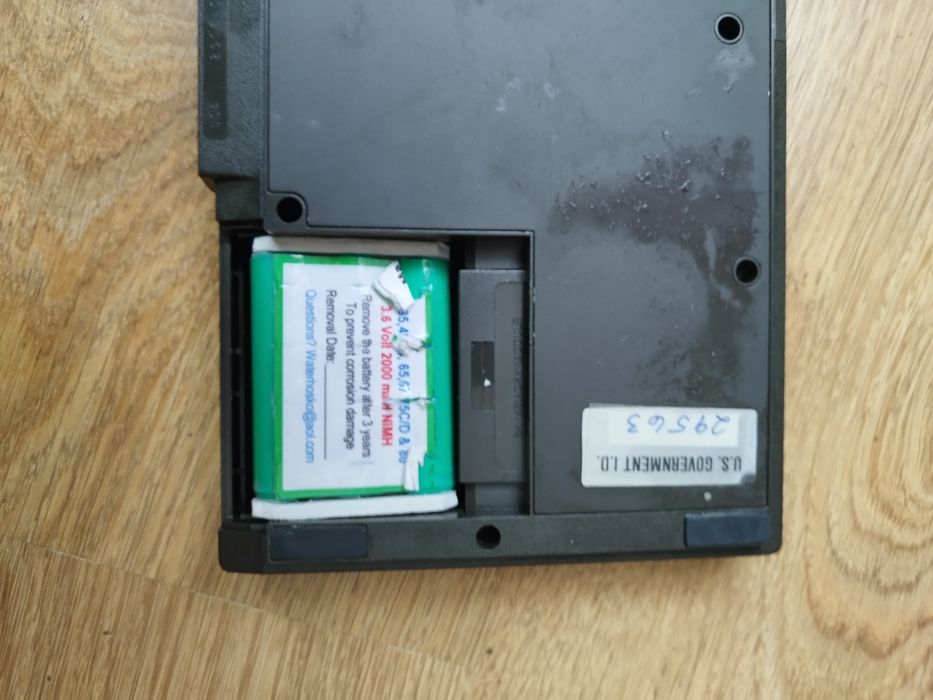 Hewlett-Packard HP-75C, przenośny komputer kieszonkowy z 1982 roku.