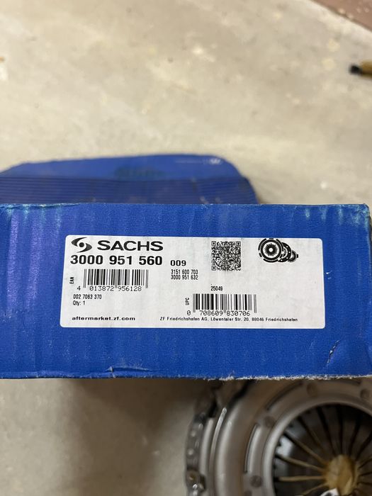 Zestaw sprzegla SACHS