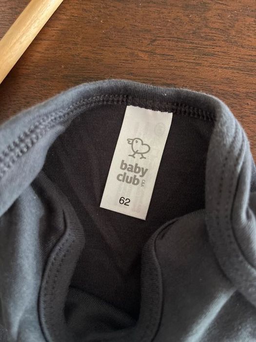 Body Azul Marinho Manga Comprida 62cm Happiness