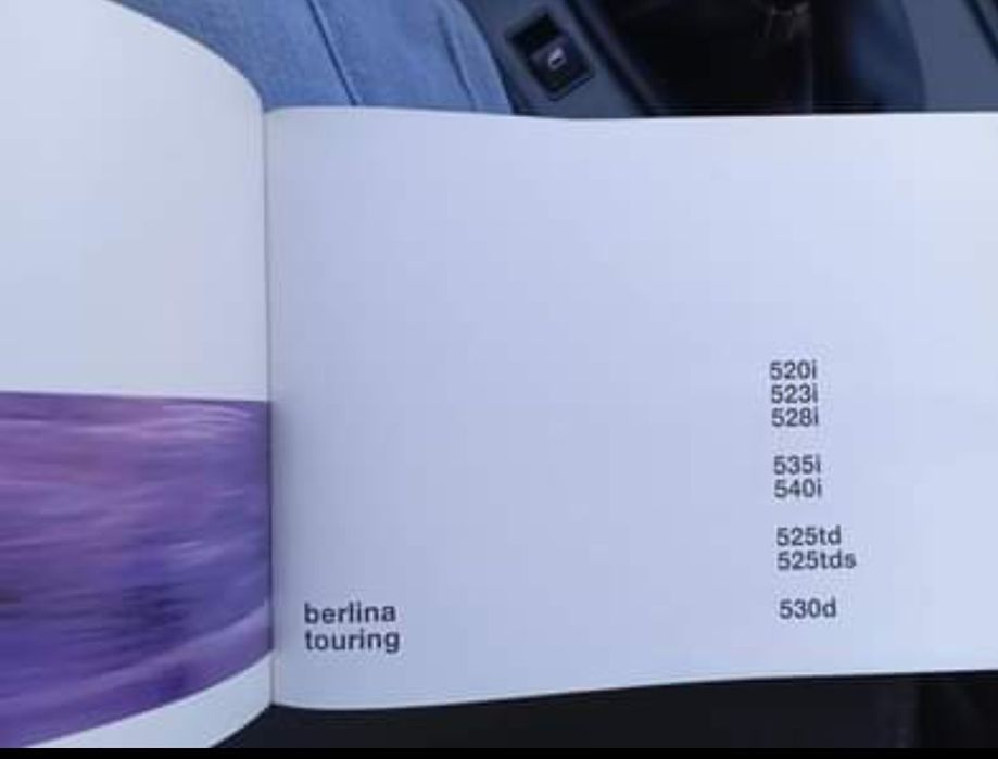 BMW e39 manual utilizador