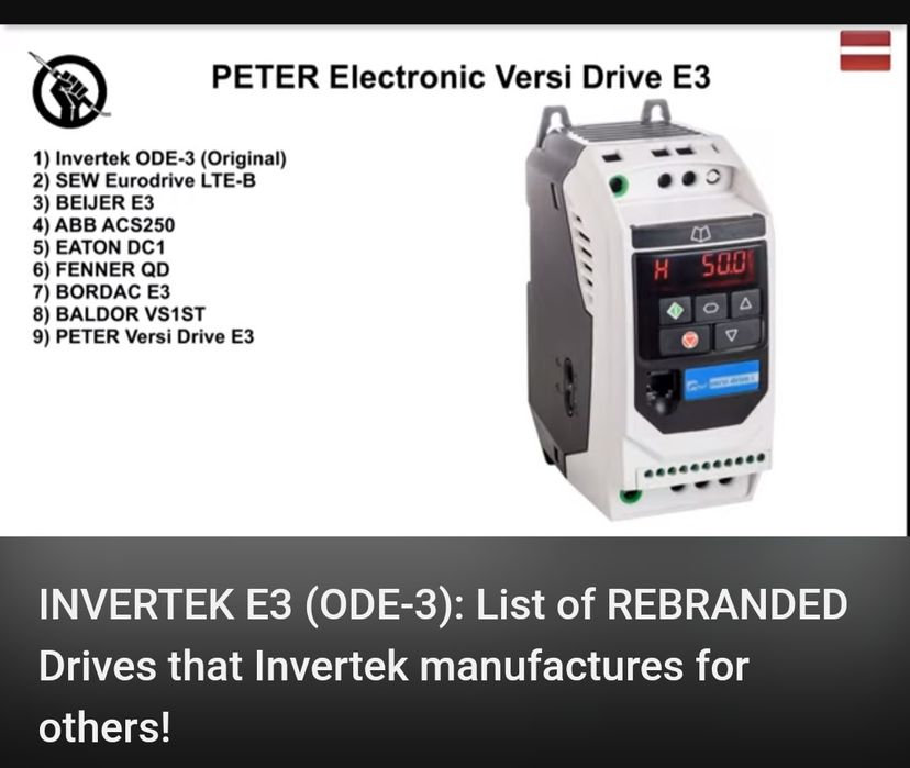 Перетворювач частоти частотник 7,5 кВт 380В Baldor Invertek Optidrive