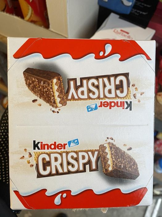 Батончики Кіндер Кріспі 34г / Kinder Crispy