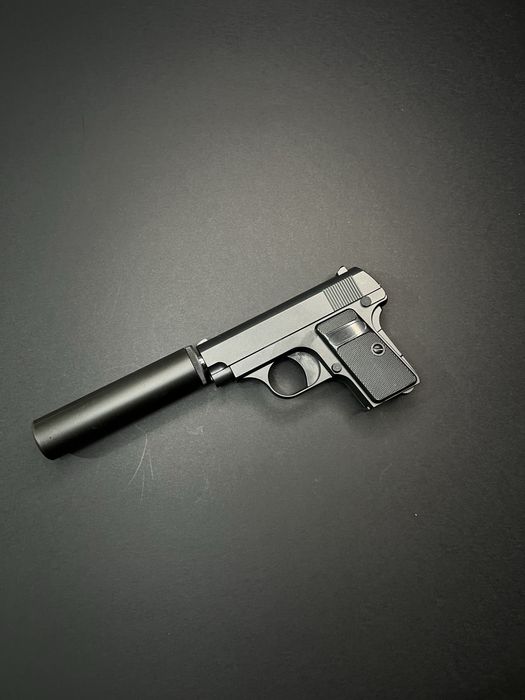 Іграшковий пістолет Colt 1908 G1A mini, 6 мм, пружинний, з глушником