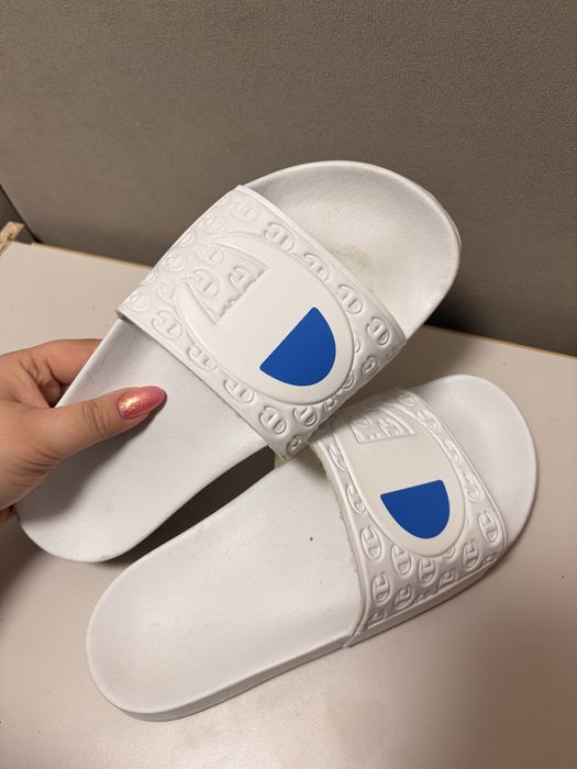 Klapki Champion biale