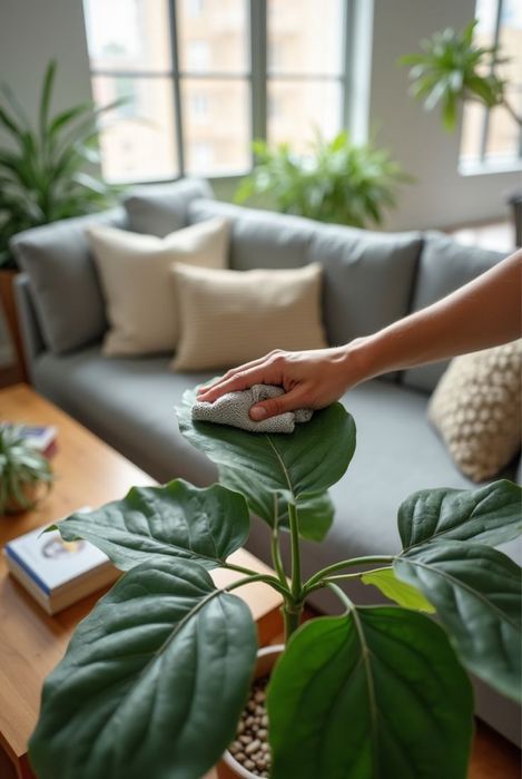 Помічниця по дому, Прибирання квартир і будинків