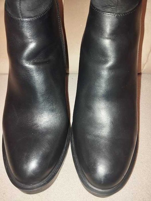 Ocieplane eleganckie kozaki firmy Kazar, r.40