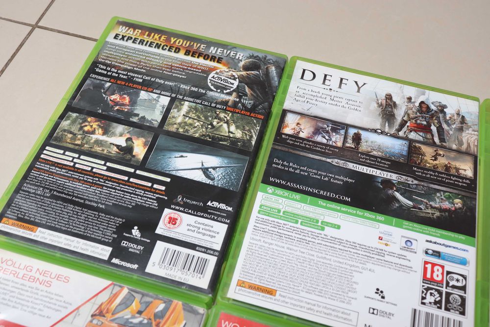 14 Gier XBOX360 Forza, Test Drive, Call of Duty, GTAV, Assasin's Creed