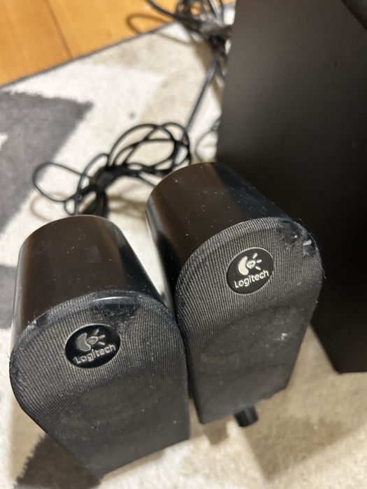 Акустична система Logitech X-230 (2.1) колонки для комп'ютера