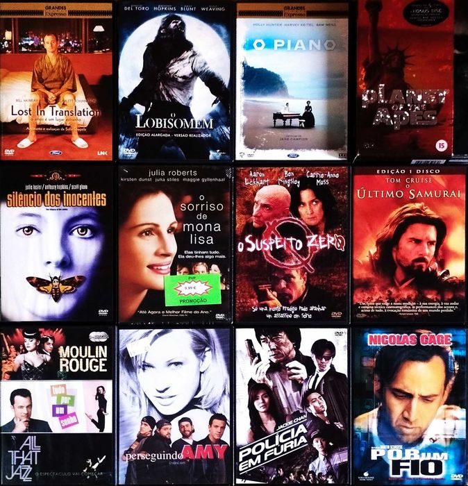 Filmes DVD Originais (lote 10 - Atualizado)