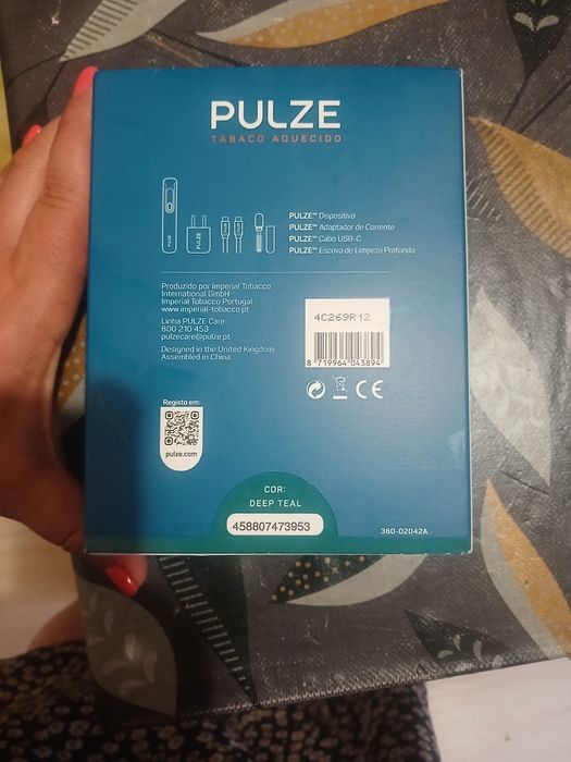 Máquina de tabaco aquecido pulze nova