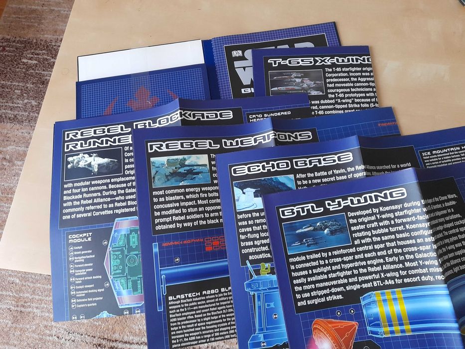 Albúm com posters Starwars Blueprints - Rebel Edition