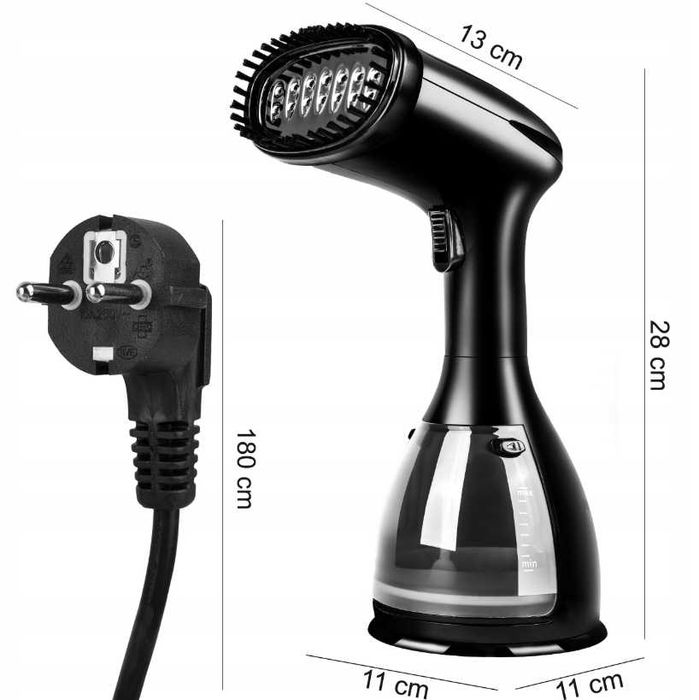 ŻELAZKO PAROWE Parownica Do Ubrań Streamer Parowy Akcesoria - OKAZJA