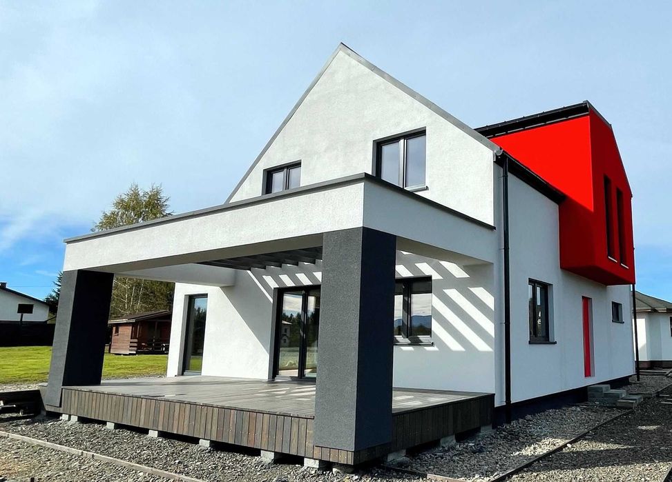 Promocja !!! Dom szkieletowy z ekspozycji do rozbiórki 153 m2