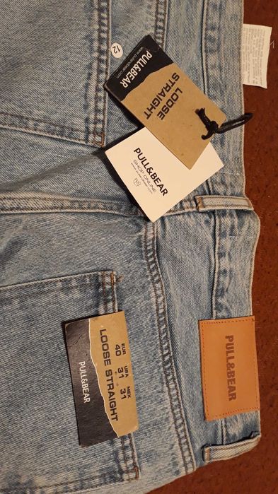 Jeans de ganga - Pull&Bear - novas - portes incluídos