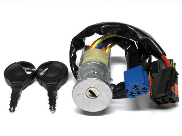 Canhão Ignição + 2 Chaves  Peugeot 206 406 Citroen Xsara  (NOVO)