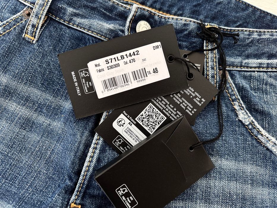 Dsquared2 Cool Guy Jean S71LB1442 Size 48