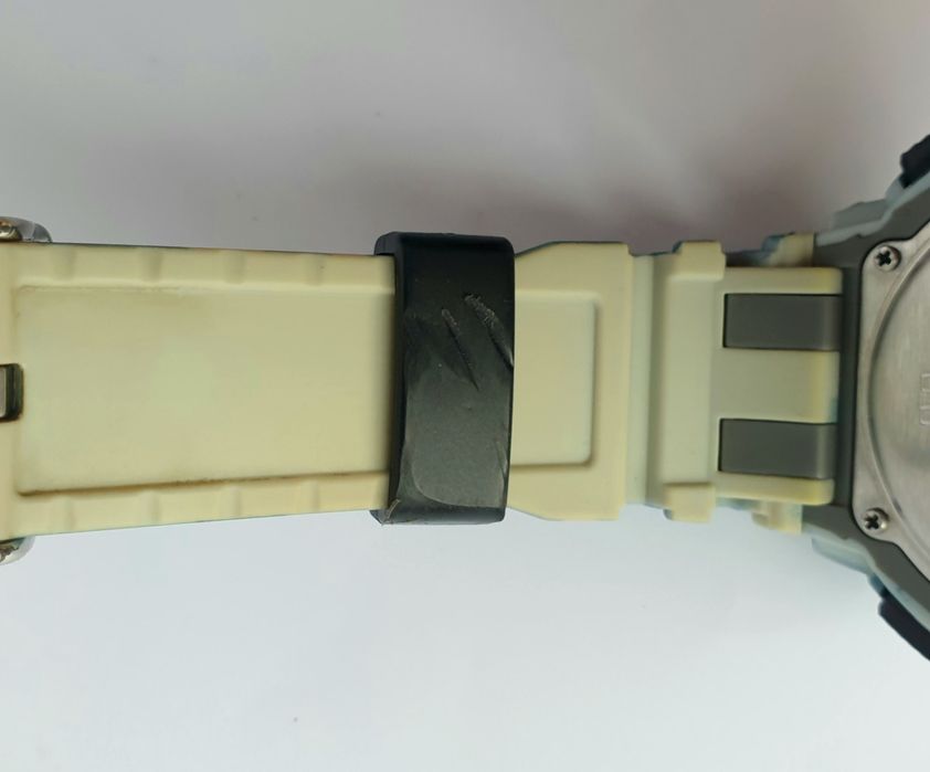 Zegarek Q&Q digital military blue camo alarm wr100 qq