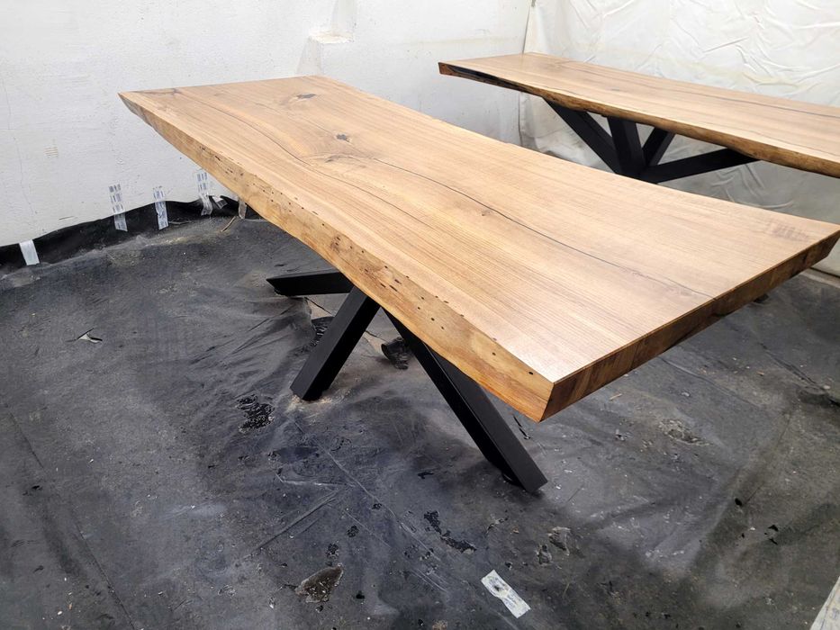 Stół dębowy z monolitu