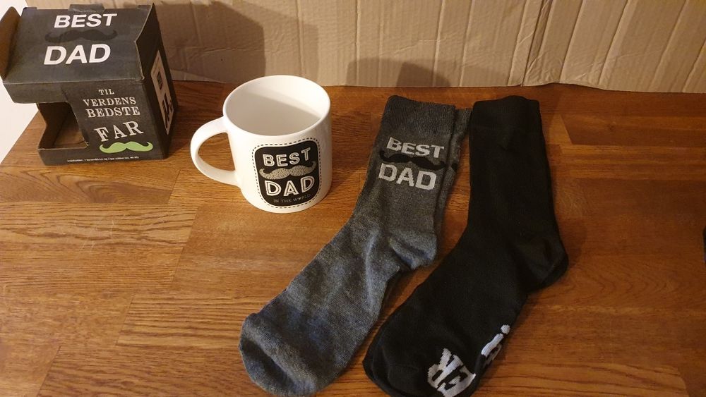 Kubek Best Dad plus skarpetki