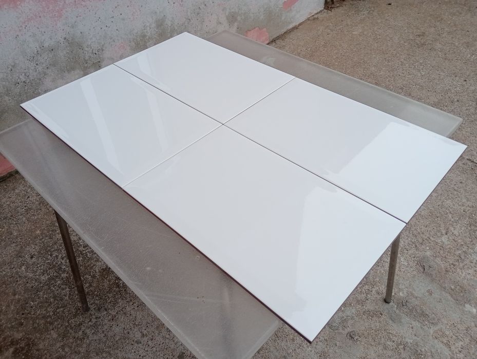 Azulejos Brancos Biselados c/ 25x40