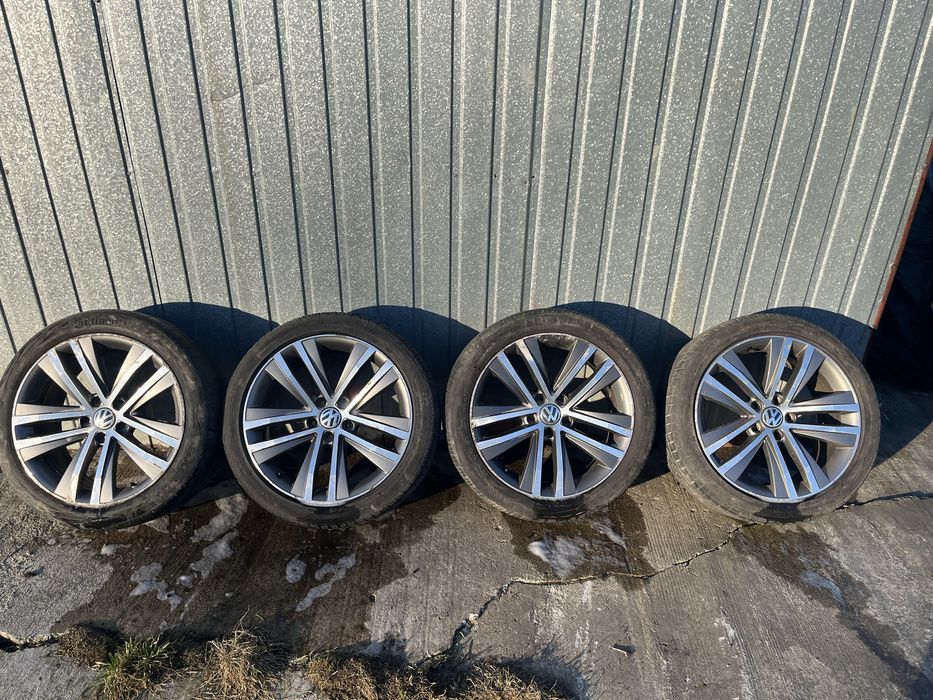Komplet felg orginalnych Volkswagen 18” 5X112 225/45 ET 35