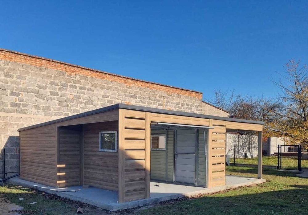 Garaże Blaszane! Wiata Hala Magazyn-Profil 3x6 6x6 4x6 12x6