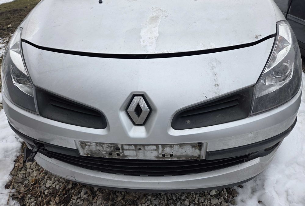 Clio 3 III HB zderzak maska błotnik TED69 pas drzwi lampa belka szyba