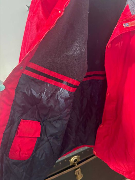 casaco vermelho 6xl bem quente