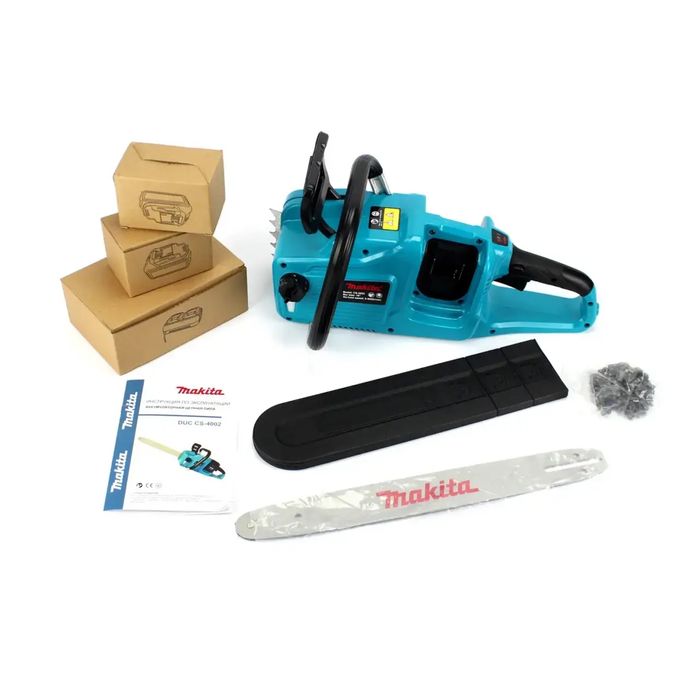 Аккумуляторная цепная пила Makita DUC CS-4002 | 40V | 5.0 A/h | Латвия