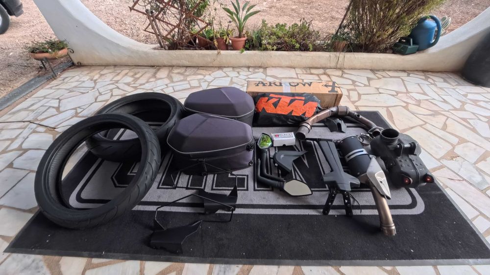 KTM 390 Duke (Carta A2) | 16.000km | Linha Arrow + Material Origem + Muitos Extras