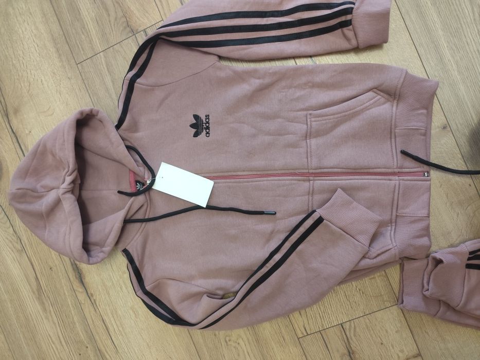 Komplet dresowy adidas 158-164 nowy spodnie+bluza