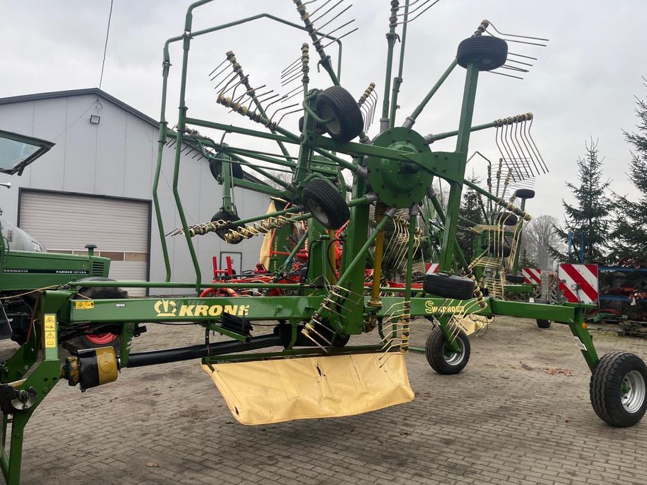 Zgrabiarka 2 karuzelowa Krone Swadro 700 zagrabiarka rok 2008
