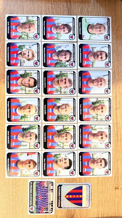 Ekstraklasa 08/09 naklejki do wyklejania PANINI Polonia Bytom