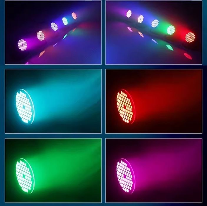 Par  led 60x3w RGB NOVOS