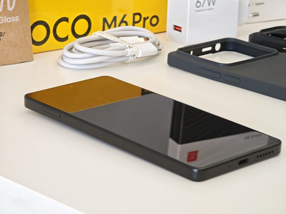 POCO M6 PRO 8/256 jak nowy! Komplet + dodatki