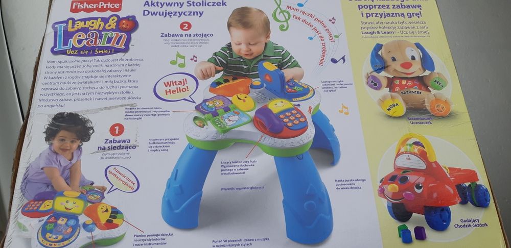 Stół interaktywny Fisher Price