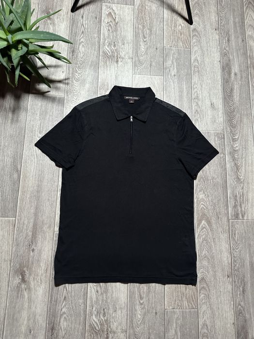 Поло Michael Kors Nylon 1/4 Zip Old Money Style Polo Shirt