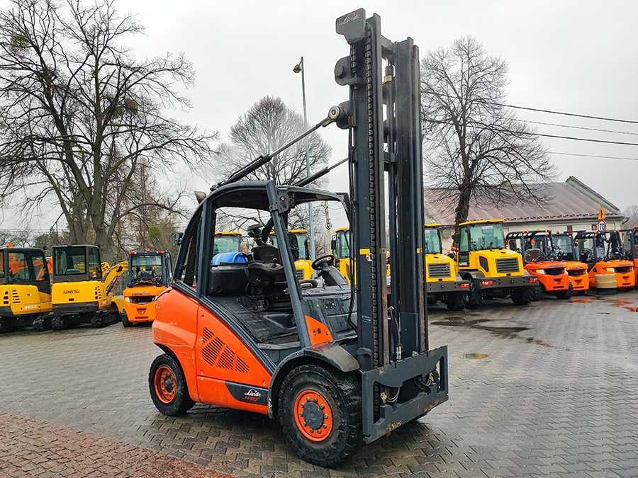 Wózek widłowy Linde H50T-02 LPG 5t duplex 5m 5000kg | 2015