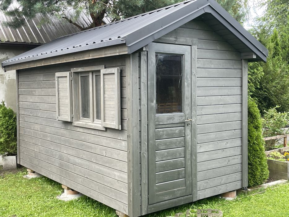 Domek ogrodowy lub narzędziowy