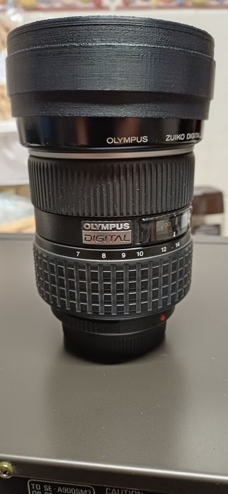 Olympus Zuico 7-14 mm f/4 grande angular 4/3