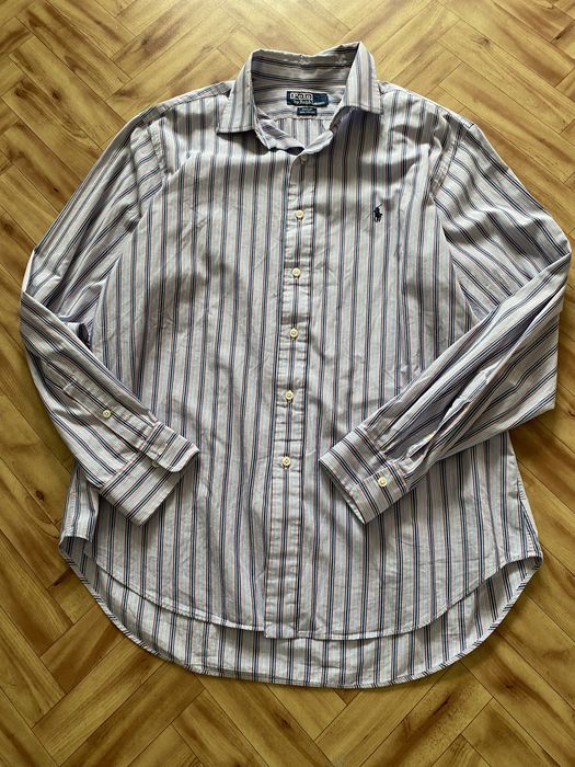 Ralph Lauren meska koszula z dlugimi rekawami,stan bardzo dobty,rozmiar XL
