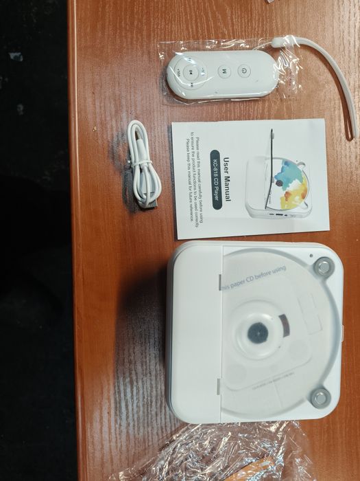 Nowy przenośny odtwarzacz DVD KC 818 cd player
