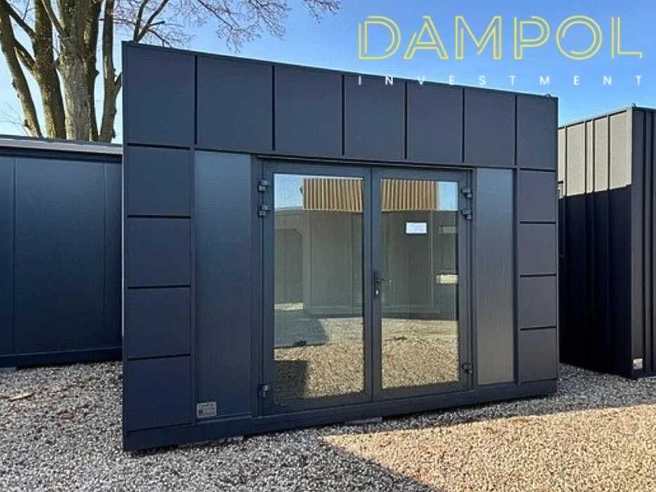 kontener pawilon 4 x 3 showroom biuro komis - More
