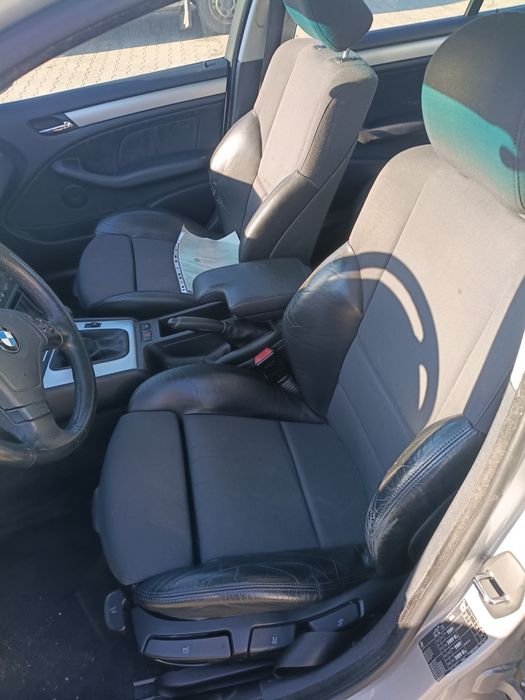 BMW E46 sedan siedzenia