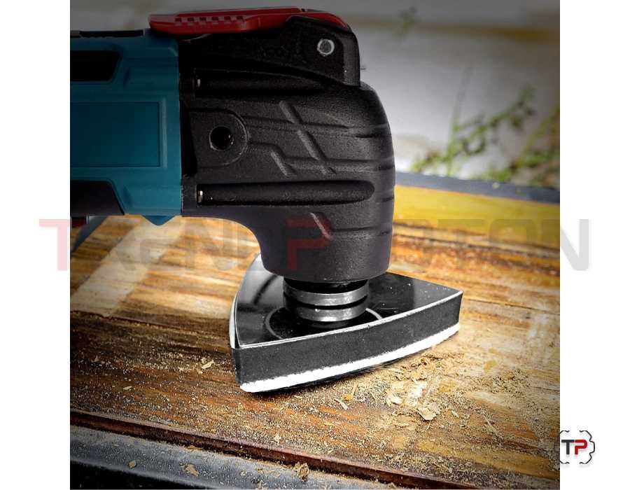 Ferramenta Oscilatória Multifunções oferta 2 Baterias + 8 Laminas