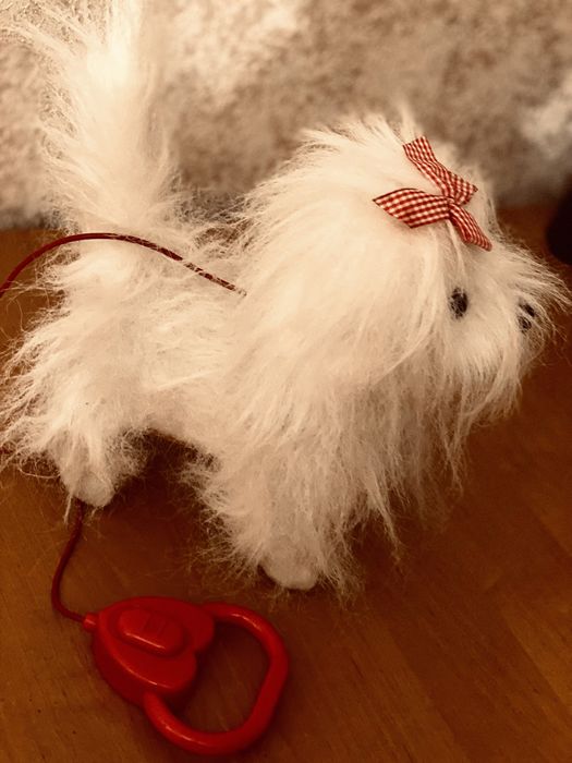 Игрушка интерактивная собака на поводке