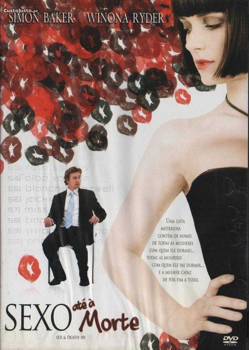 Dvd Sexo Até À Morte - comédia - Simon Baker/ Winona Ryder