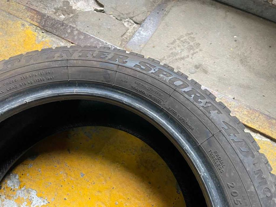 205/55 R16 Dunlop Winter Sport 4D 4шт зима