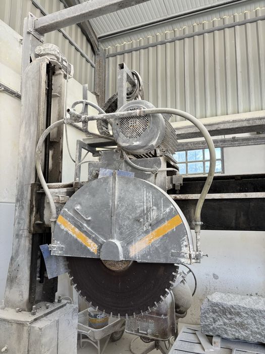 Maquina de corte/ talha blocos industria de pedra