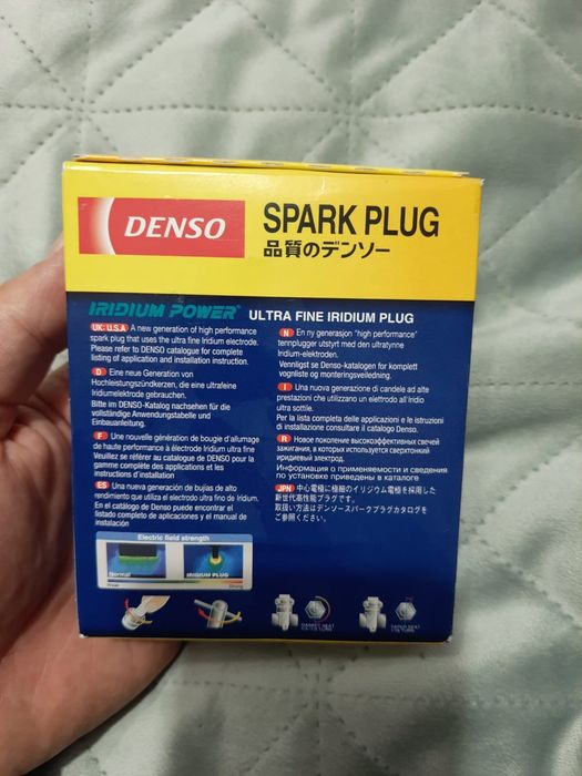 Свічки Denso ITV 16 iridium 5338 Ford, Lincoln, mazda, opel